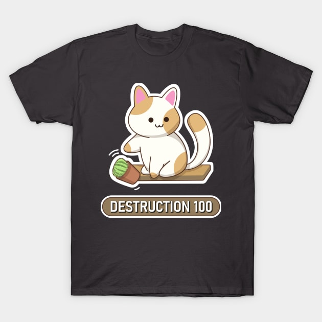 Cat of destruction T-Shirt by JulenDesign